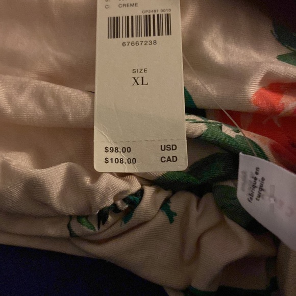 ANTHROPOLOGIE NWT EUREKA FLORAL SUMMER DRESS XL - Picture 6 of 6